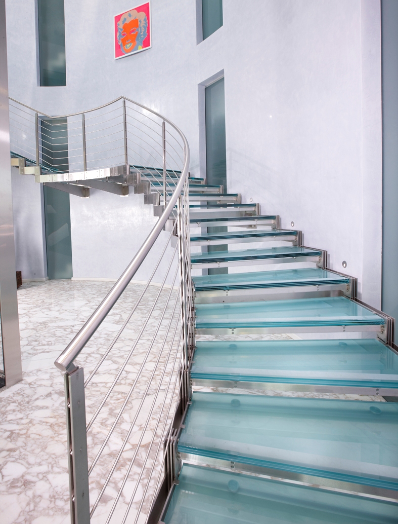 Stainless steel staircase - STM 14