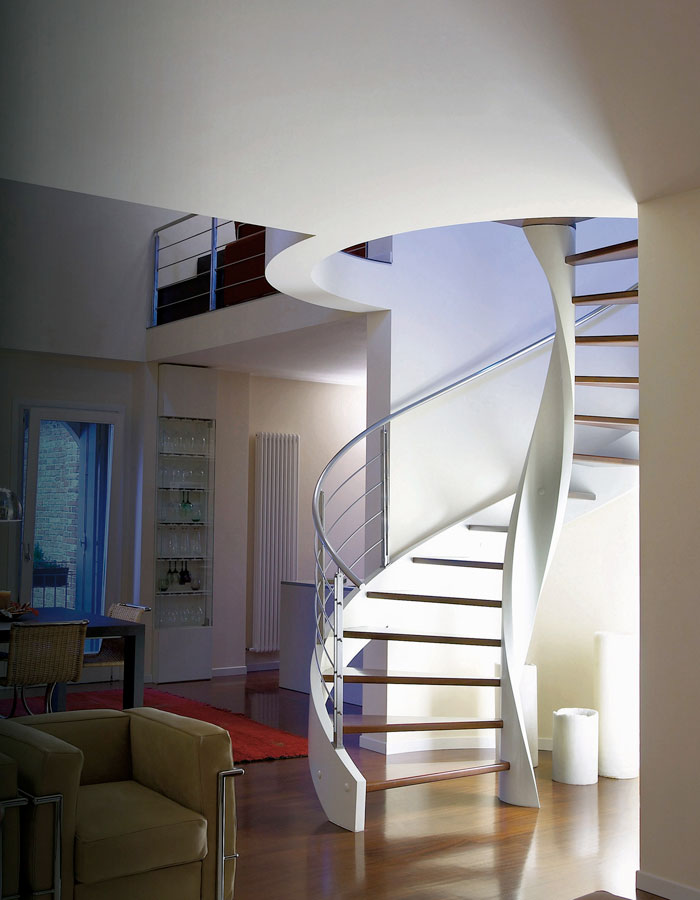 Wooden spiral stairs - Eli Le 01